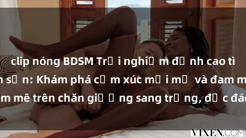 clip nóng BDSM Trải nghiệm đỉnh cao tình yêu tại sex khách sạn: Khám phá cảm xúc mới mẻ và đam mê trên chăn giường sang trọng, độc đáo, không giới hạn.